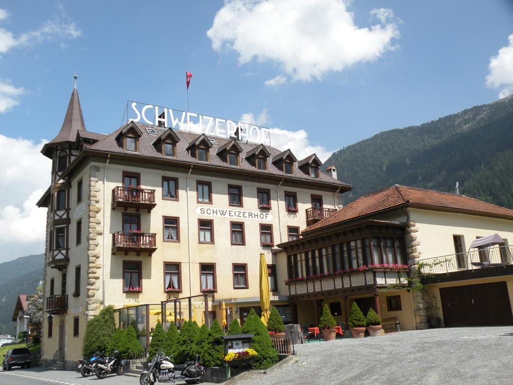 Hotel Schweizerhof Sta Maria Santa Maria Val Muestair Kültér fotó